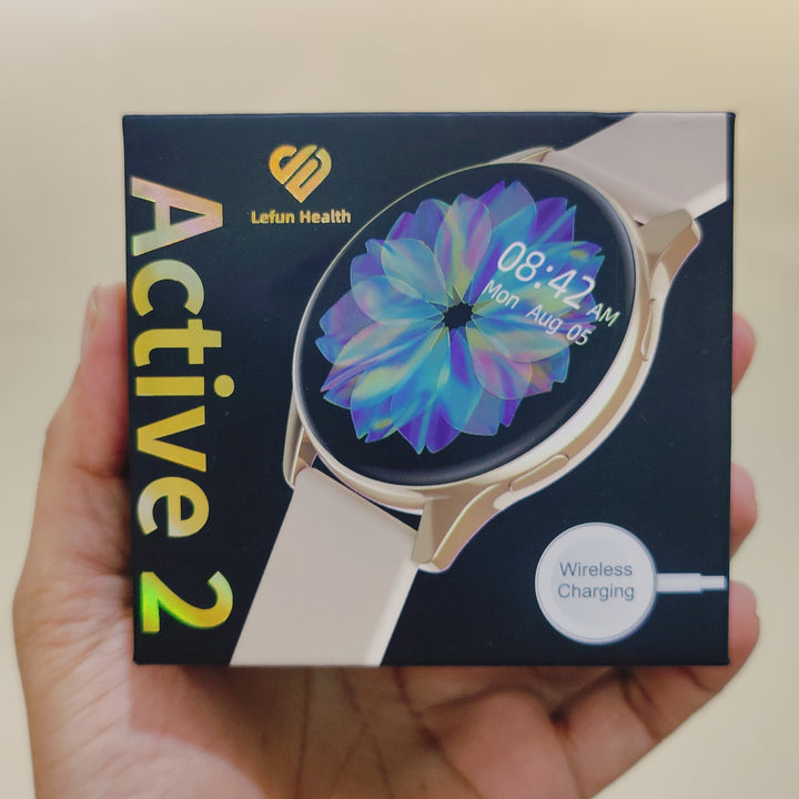 Lefun Health Active 2 Smart Watch – Wireless Charging | Full Touch AMOLED Display